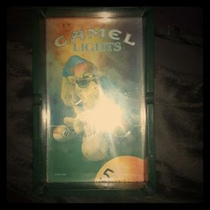 Vintage Camel light ash tray